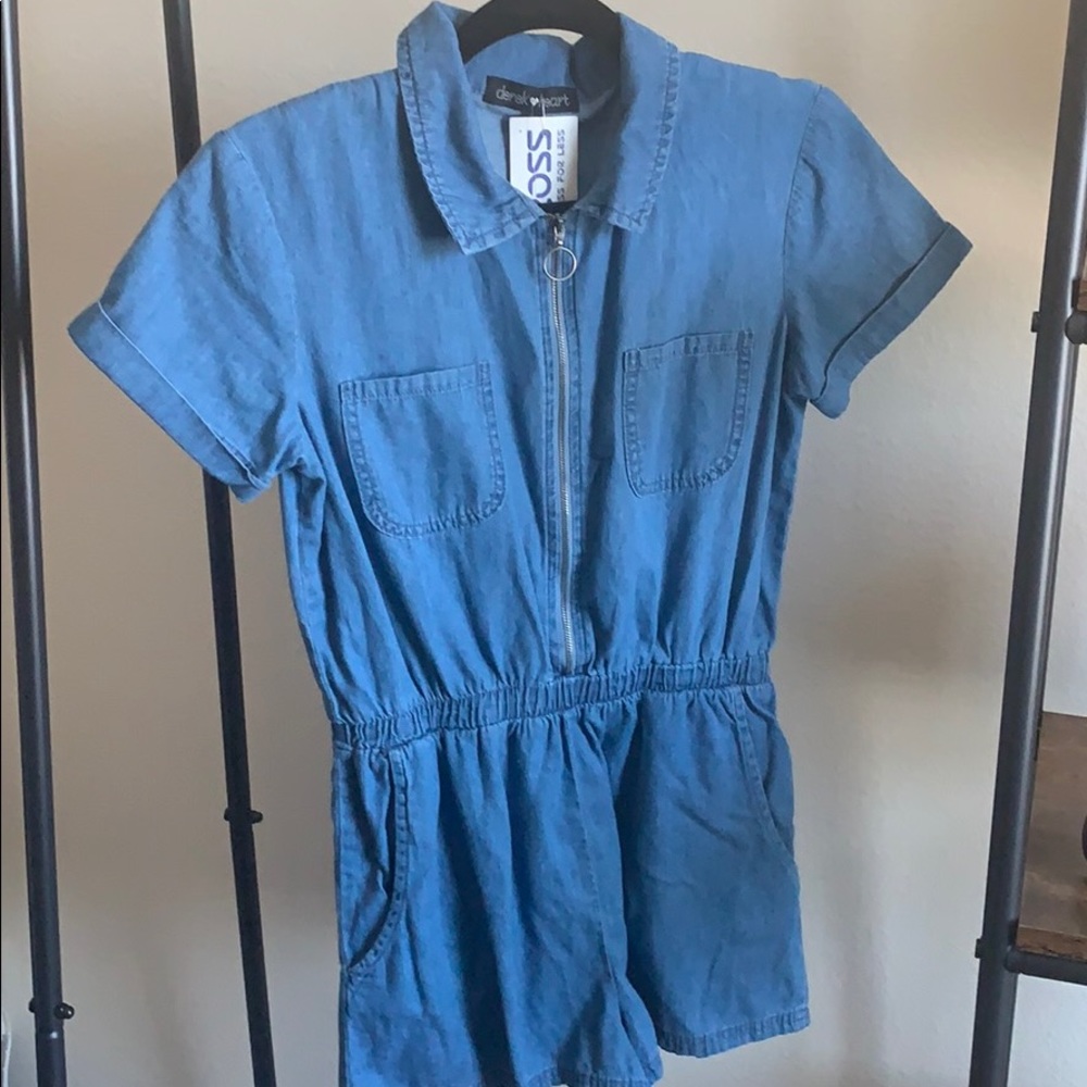 Demin Romper